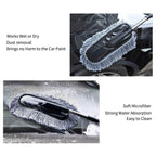 Car Duster with Long Retractable Handle – Microfiber Wash Brush for Vehicle & Home - 9XShoppy