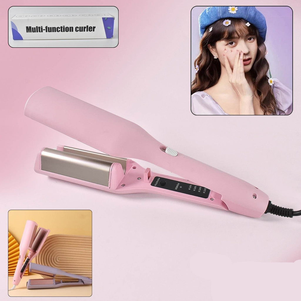 Multi Function Curler Wave Iron Curling Iron With Adjustable Temperature (1 Pc) - 9XShoppy