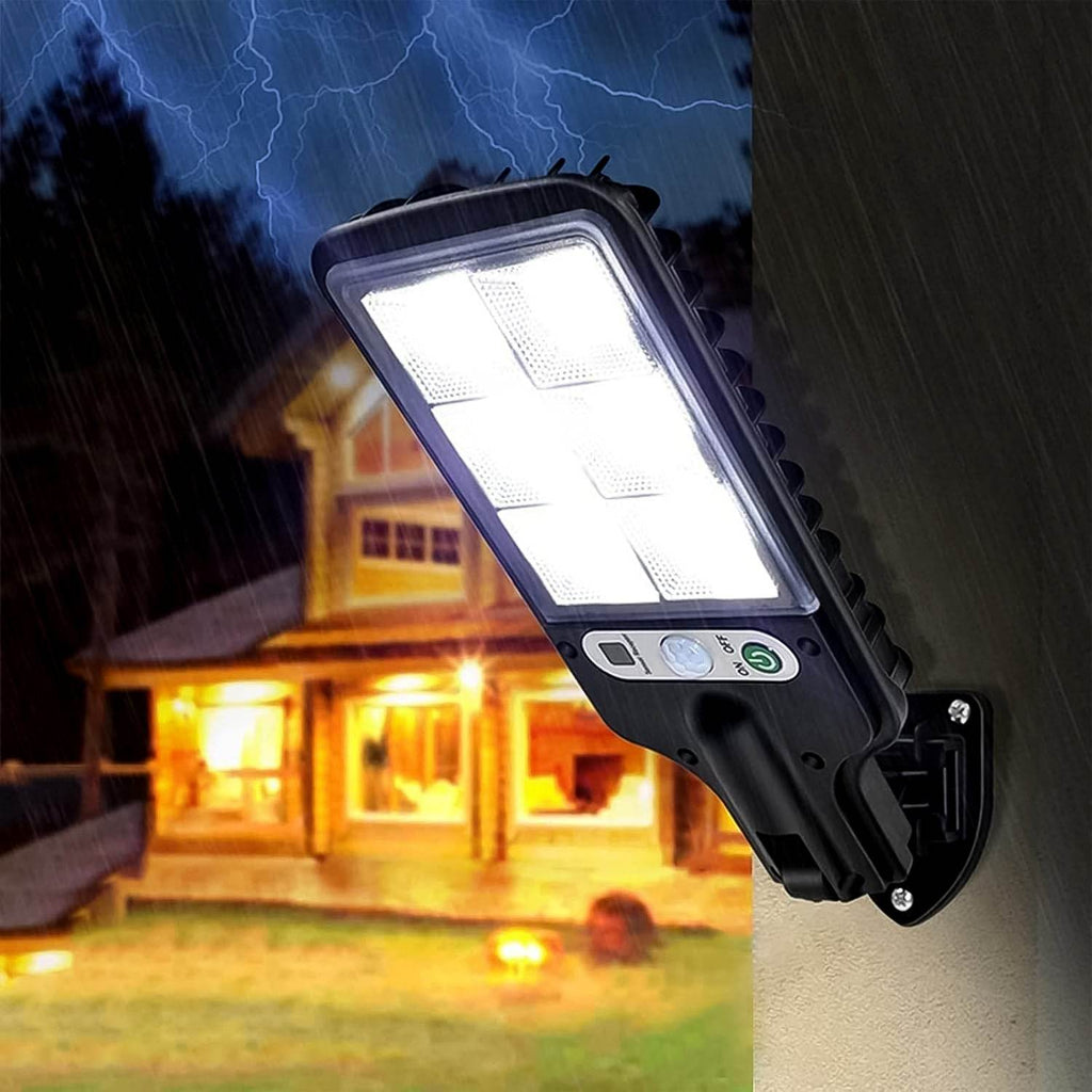 High-power Solar Led Street Light With Motion Sensor Remote Control - 9XShoppy