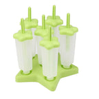 Plastic Ice Cream Molds With Lid (1 Set 6 Pc) - 9XShoppy