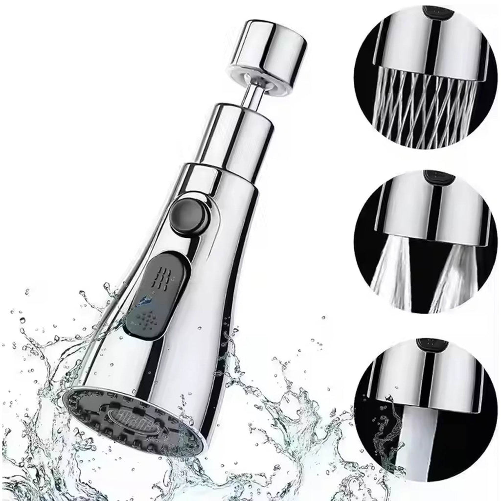 Kitchen Faucet 3-function Pull Down Sink Sprayer (1 Pc) - 9XShoppy