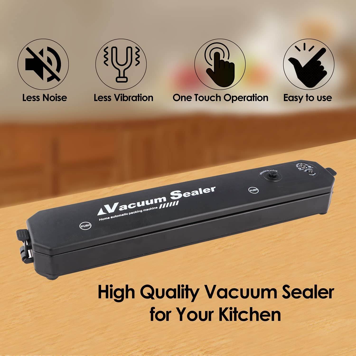 Vacuum Sealer Machine Smart Food Preservation (1 Set) - 9XShoppy