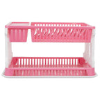 Plastic Kitchen Organizer Rack With Water Storing Tray - 9XShoppy