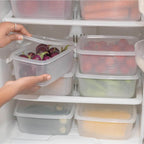 6 Pcs Multipurpose Plastic Food Storage Container Set - 9XShoppy