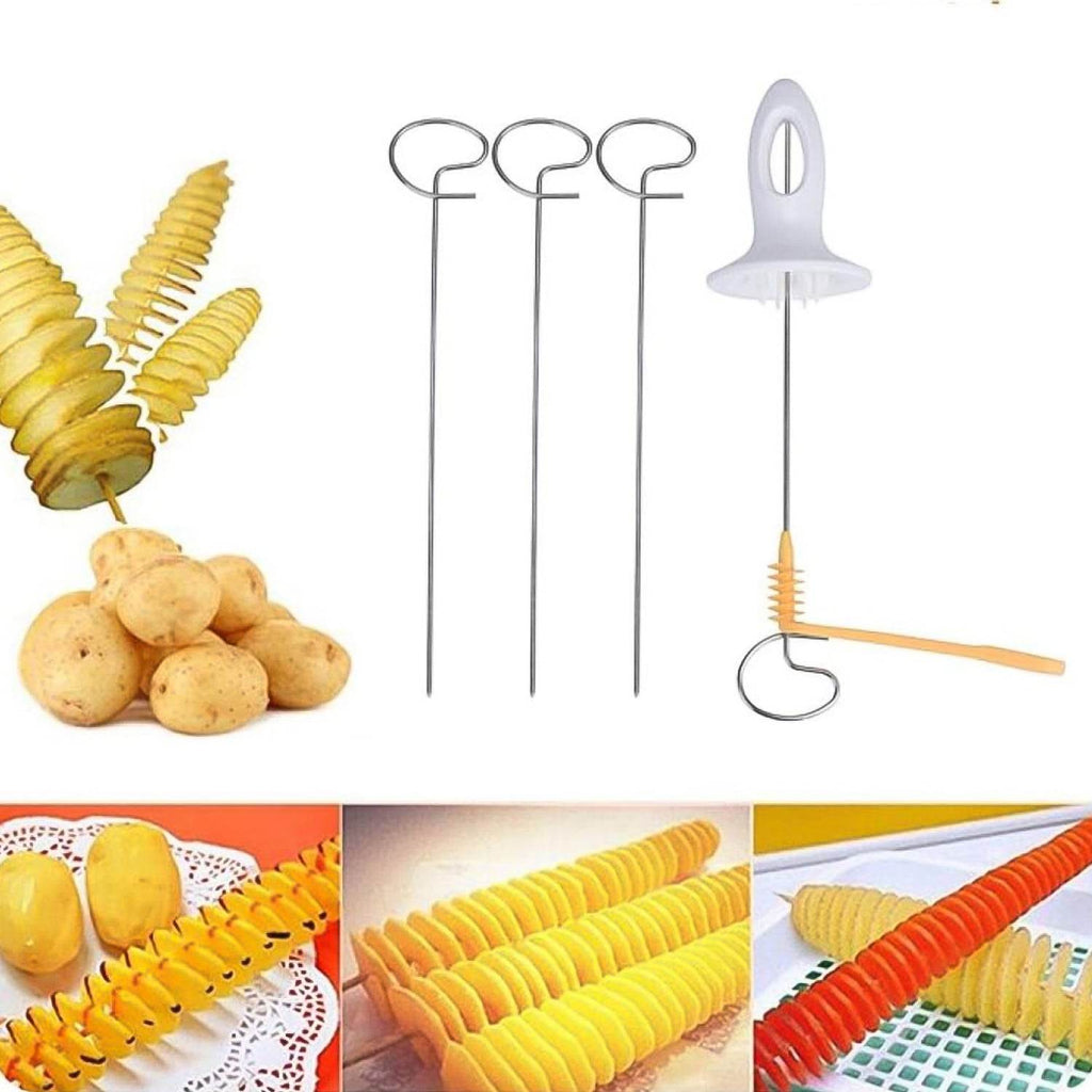 Potato Spiral Cutter Potato Twister 1 Set - 9XShoppy