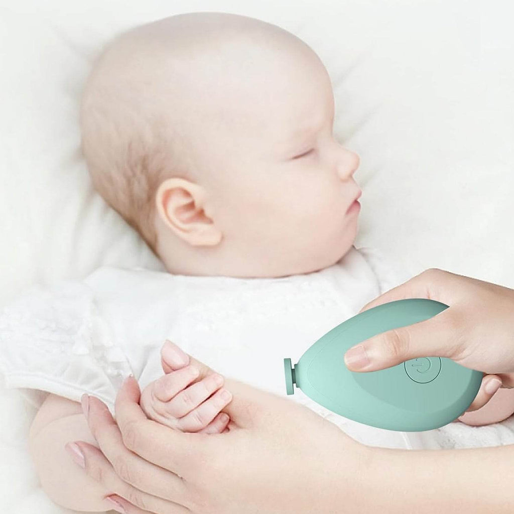 Baby Electric Nails Grinder Kits Safe (1 Pc Mix Color With 4 Grinding Heads) - 9XShoppy