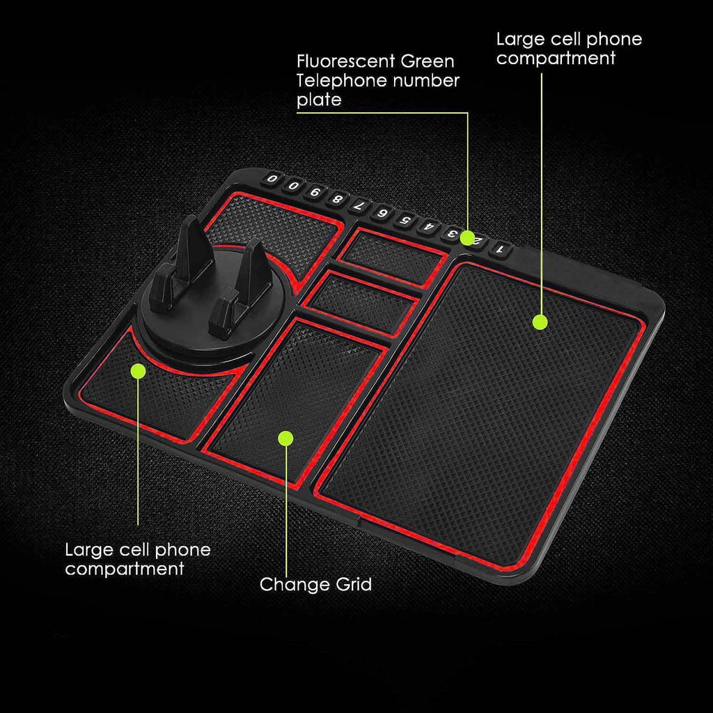 Car Dashboard Mat Mobile Phone Holder Mount - 9XShoppy