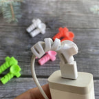 Cable Cord Protector Saver With Suction End (Suction Winder 4 Pcs Set) - 9XShoppy