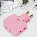 Wireless 3 In 1 Foldable Wall Plug Adapter Socket Converter (1 Pc) - 9XShoppy
