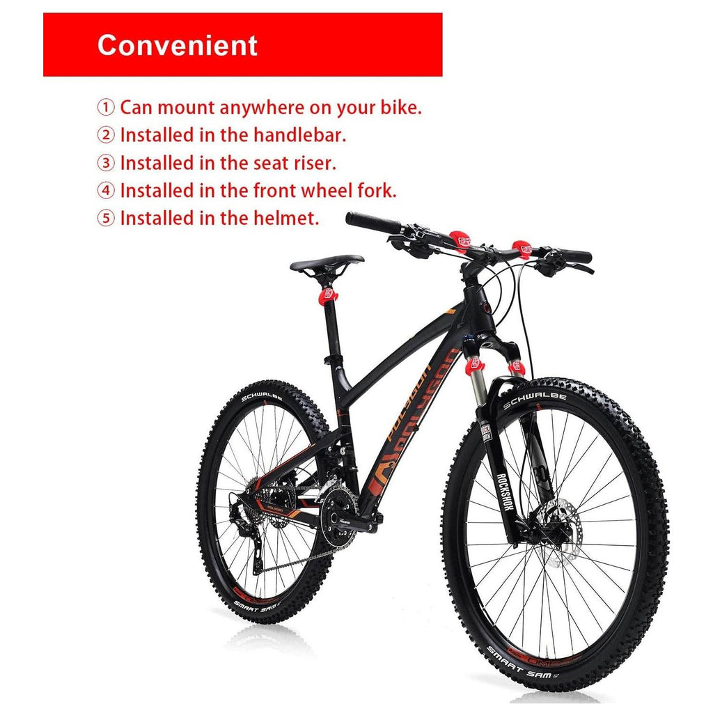 Silicone Led Bike Light Set (2 Pcs Set) - 9XShoppy