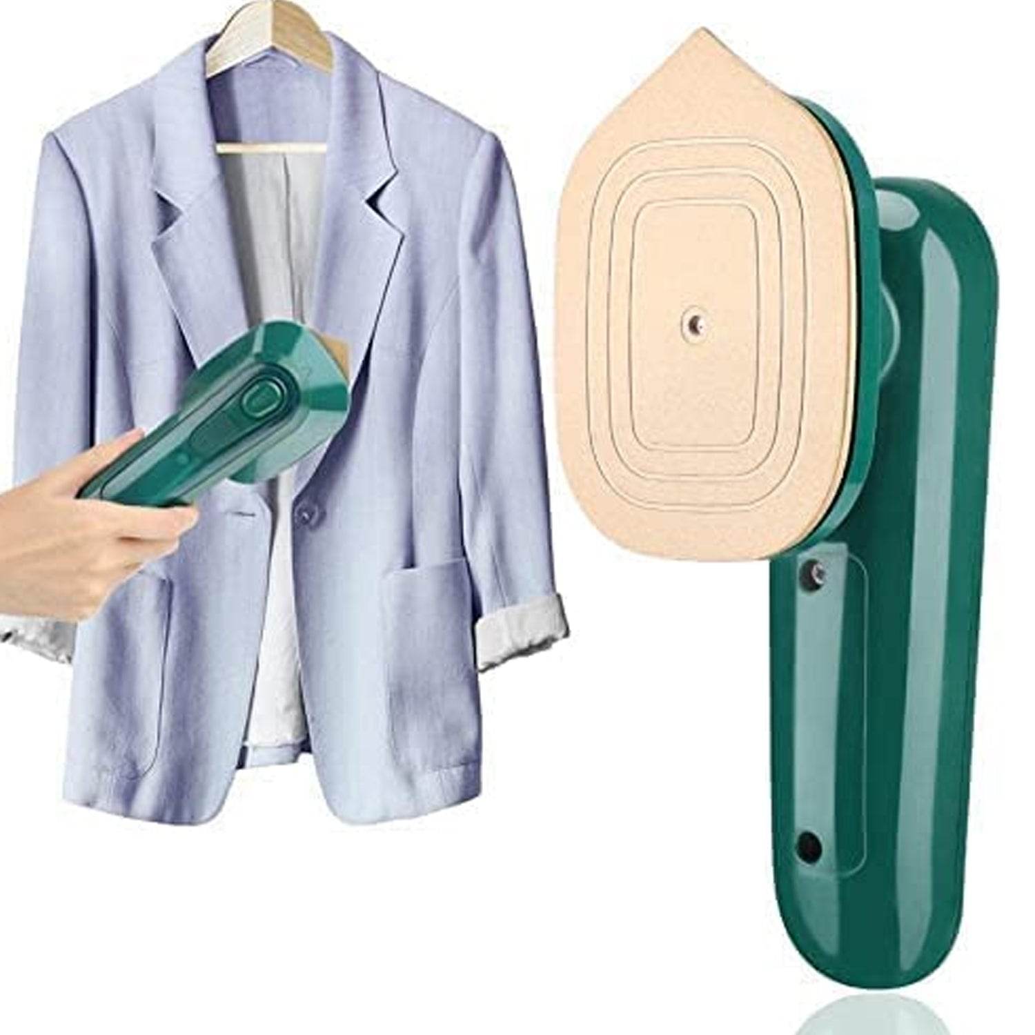 Mini Portable Handheld Steam Iron – Travel Garment Steamer - 9XShoppy