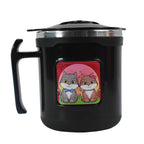 Apex Cat Mug 250 Ml Stainless Steel Insulated Inner With Cute Cat Print - 9XShoppy