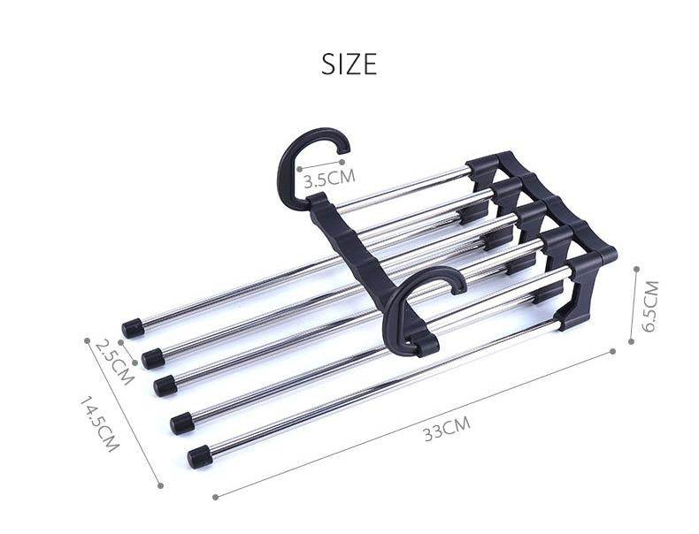 Adjustable Trouser Pants Hanger Organizer - 9XShoppy