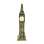 Big Ben London Clock Tower Miniature Metal Statue - Elegant Home Decor And Perfect Gifting Option - 9XShoppy