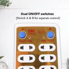 7422 Extension Board 220v 10 Way Extension Board - 9XShoppy