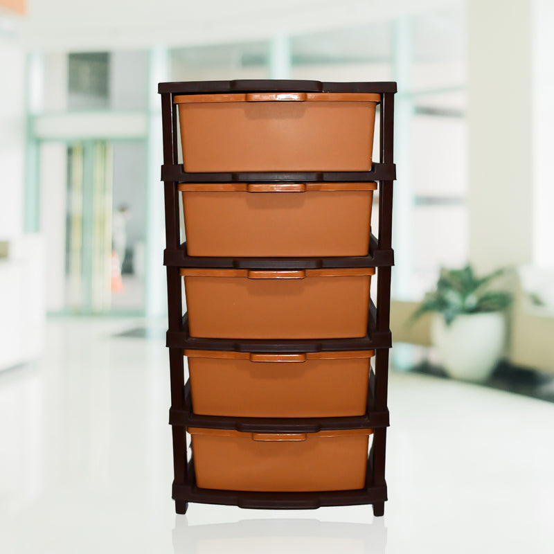 Plastic Premium Home Storage  Organization (5 Layer  1 Pc)