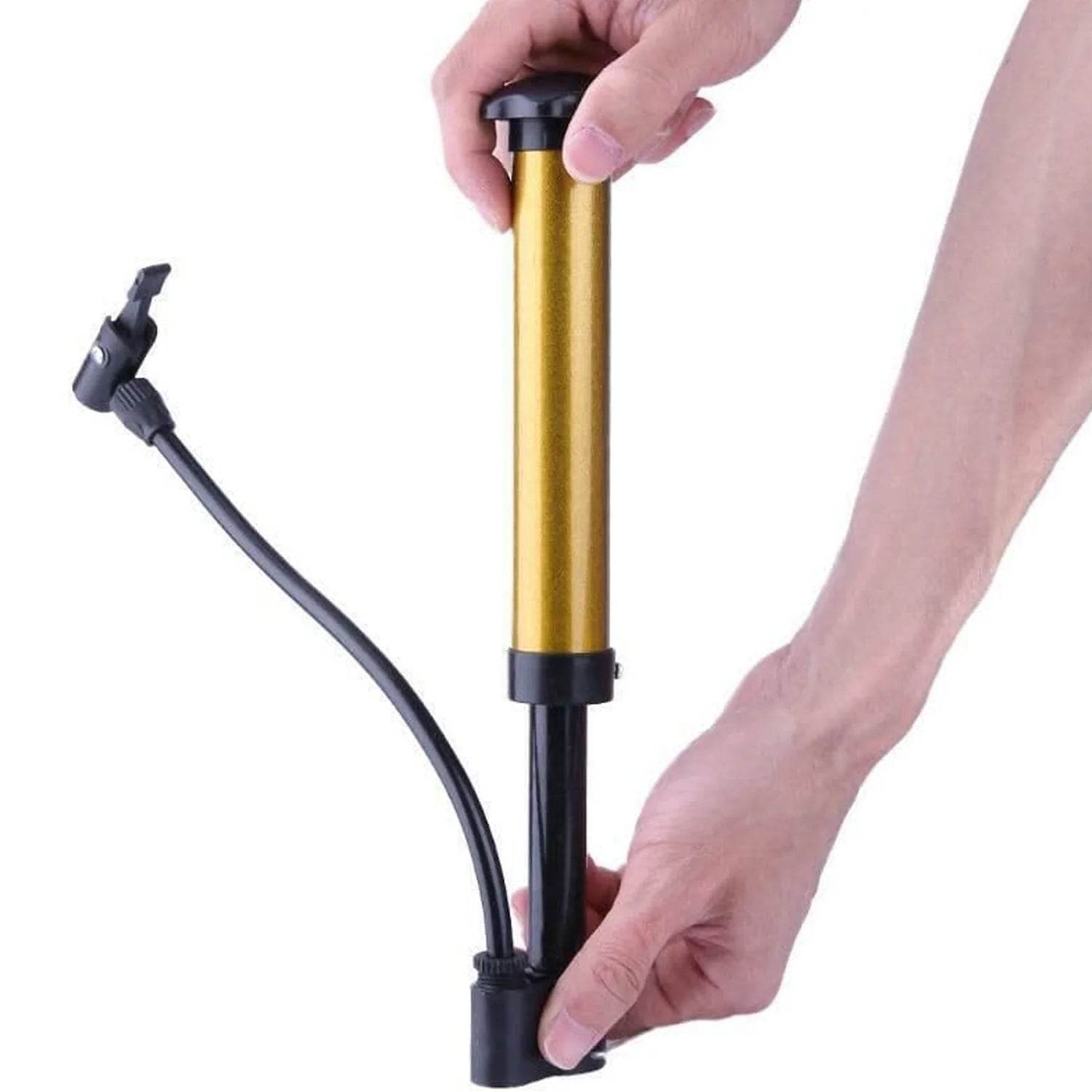 8510 Mini Hand Air Ball Pump With 1 Pin Metal Portable High Pressure Air Pump Mini Basketball Inflator For Balls Basketball Soccer Volleyball Football Inflatable And More (1 Pc) - 9XShoppy