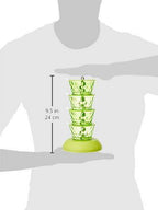 4 In 1 Multipurpose 360 Degree Rotating Pickle Rack Container For Kitchen - 9XShoppy