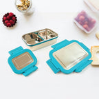 Apex Jerry Lunch Box Premium Stainless Steel Food Container (2 Pc 700+200 Ml Approx) - 9XShoppy