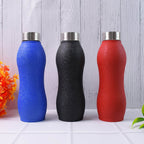 Stainless Steel Water Bottle (1000ml Mix Colour 1 Pc Crocodile) - 9XShoppy