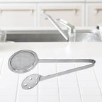 Apex Stainless Steel Skimmer Serving Tong - 9XShoppy