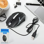 Usb Wired Mouse Ergonomic Design Gaming Mouse (1 Pc) - 9XShoppy