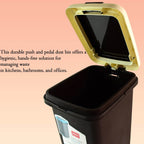 Apex Push N Pedal Plastic Dustbin 10l Capacity (1 Pc) - 9XShoppy