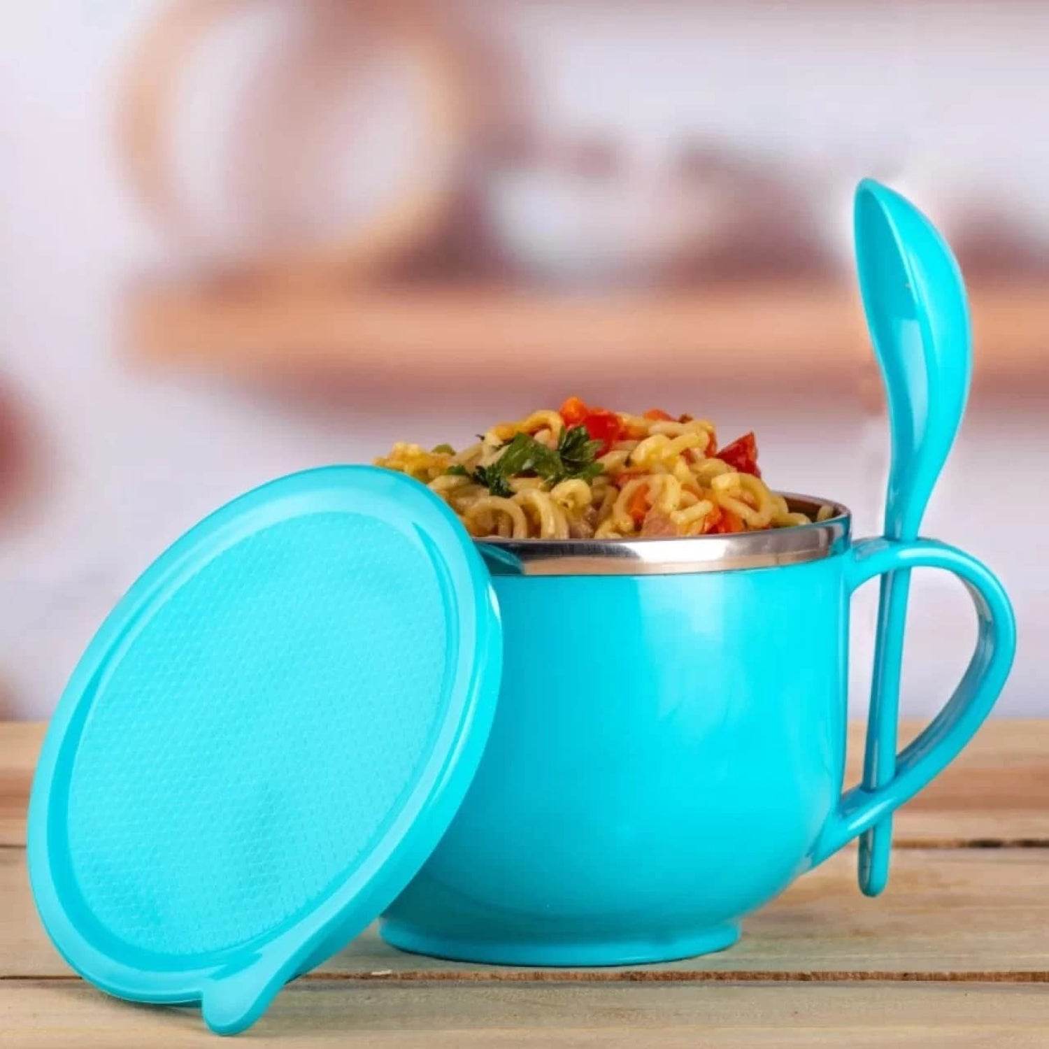 Home Chef Tangy Twist Insulated Lunch Bowl (Approx 650ml 1 Pc) - 9XShoppy