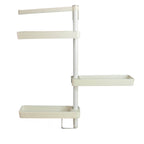 Kitchen Organization Rotating Shelf Storage Racks Multipurpose Adjustable (1 Set) - 9XShoppy