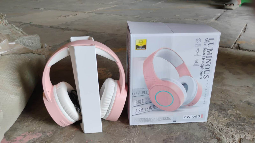 Wireless Over-ear Bluetooth Headphones (Zw-053) - 9XShoppy