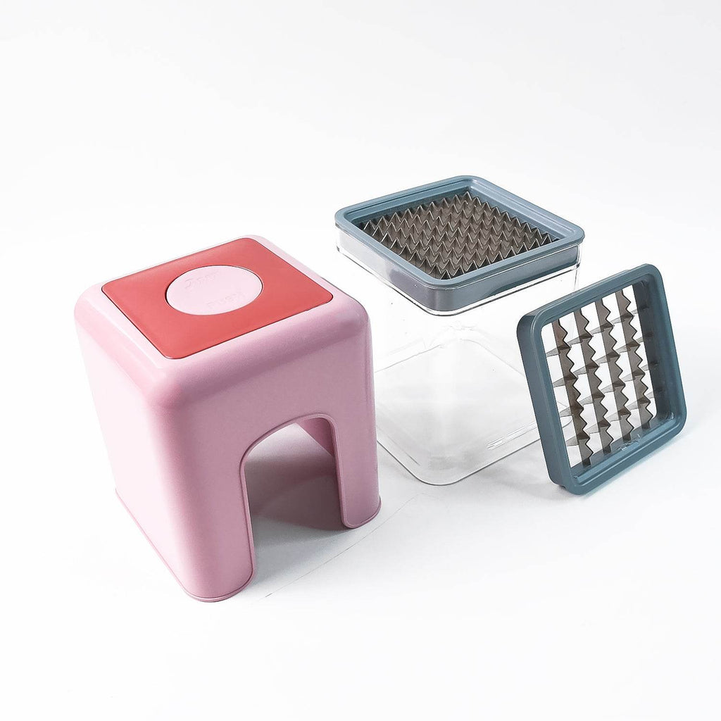 Apex Heavy Duty Potato Chipser Vegetable Chopper With Dual Blade Set - 9XShoppy