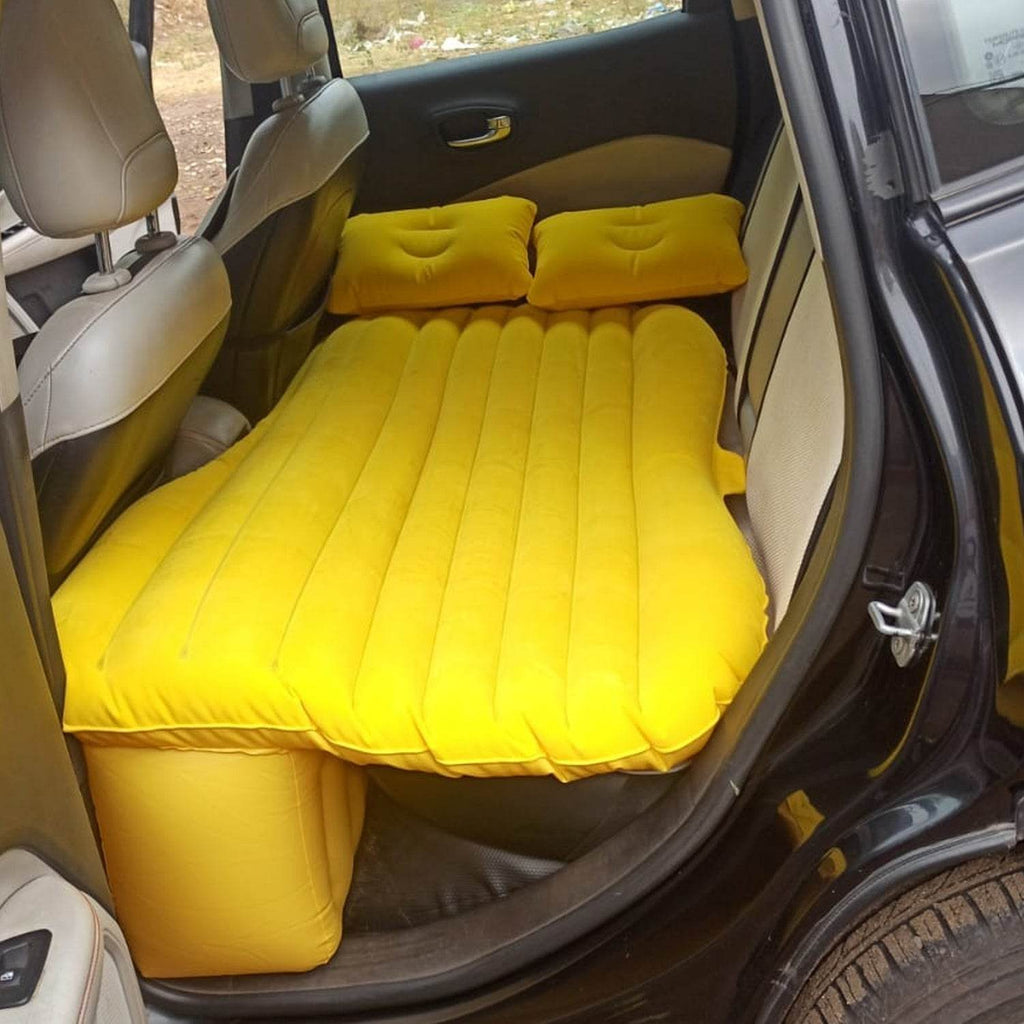 Car Inflatable Bed With 2 Pillows Air Pump (Portable) - 9XShoppy