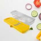 Big Multipurpose Vegetable And Fruit Slicer (Yellow 1 Pc) - 9XShoppy