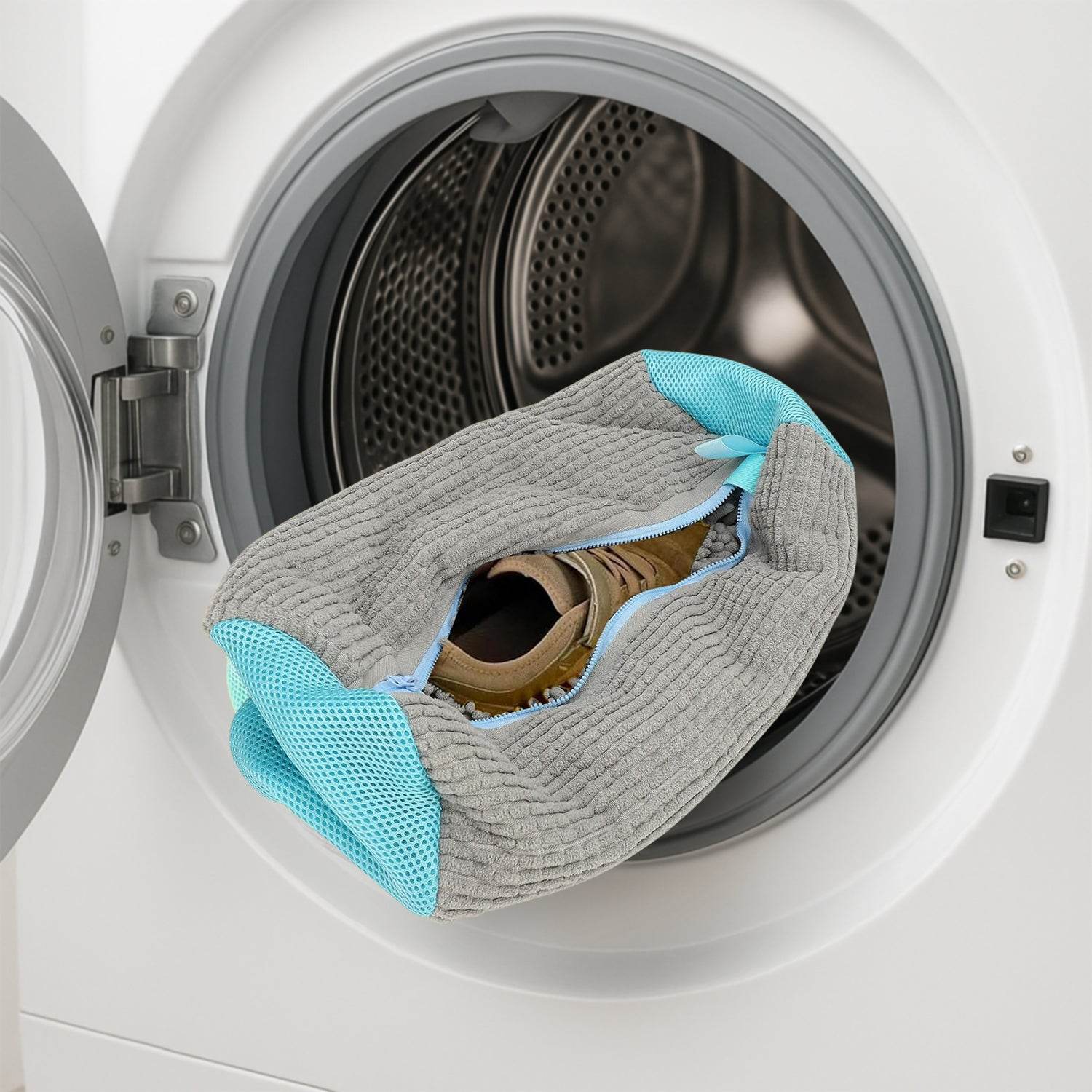 Heavy-duty Reusable Shoe Washing Bag For Washing Machine (1 Pc) - 9XShoppy