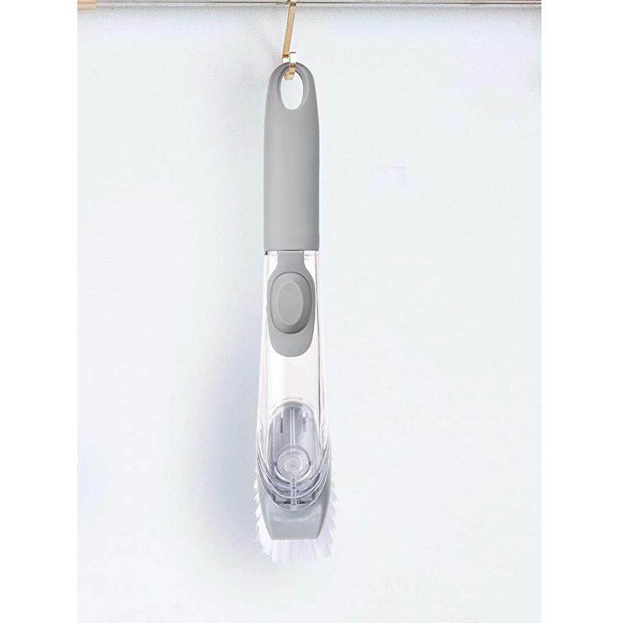 Automatic Liquid Dispenser Dish Clean Brush Scrubber - 9XShoppy