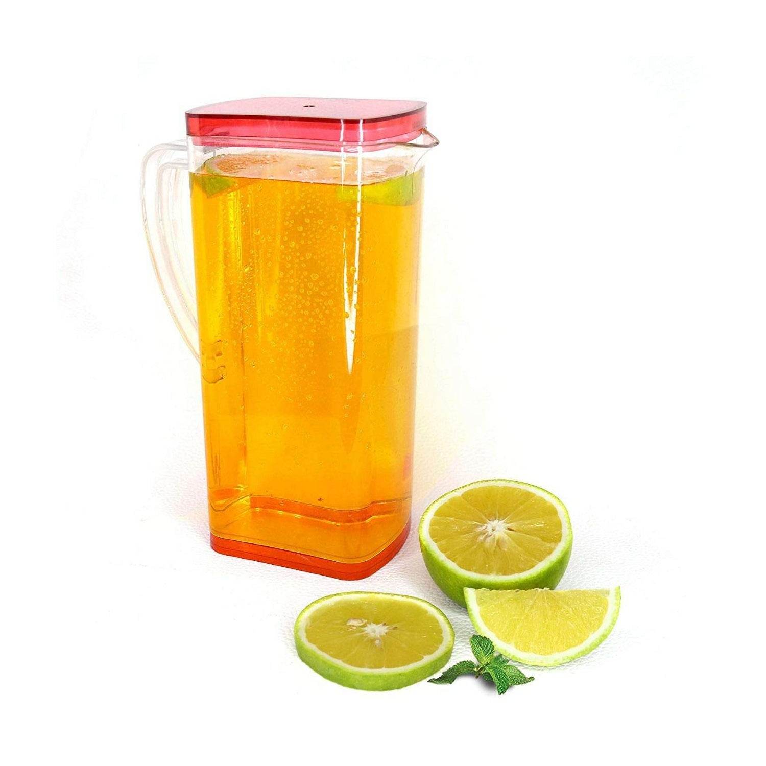 Square Jug For Carrying Water And Types Of Juices And Beverages - 9XShoppy