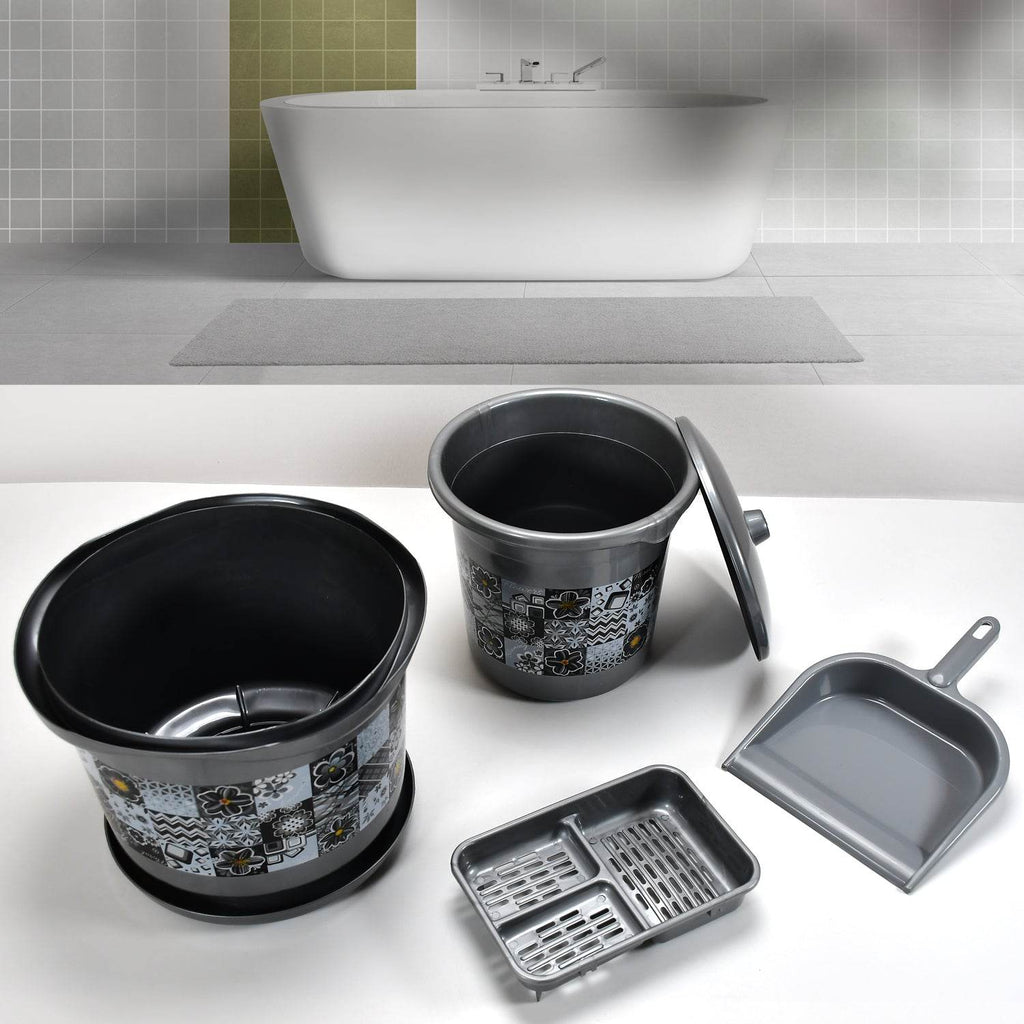 Large Capacity Plastic Bathroom Set - 9XShoppy