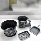 Large Capacity Plastic Bathroom Set - 9XShoppy