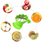 Apex Apple Cutter With Container Unbreakable Abs Body Stainless Steel Blades - 9XShoppy