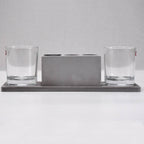 5223 2wine Glass Marbal Holder New Attractive Design For Hotel Cafes Use - 9XShoppy