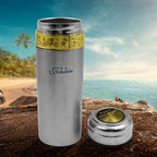 Steel Water Bottle Leak Proof Rust Proof Hot Cold Drinks - 9XShoppy