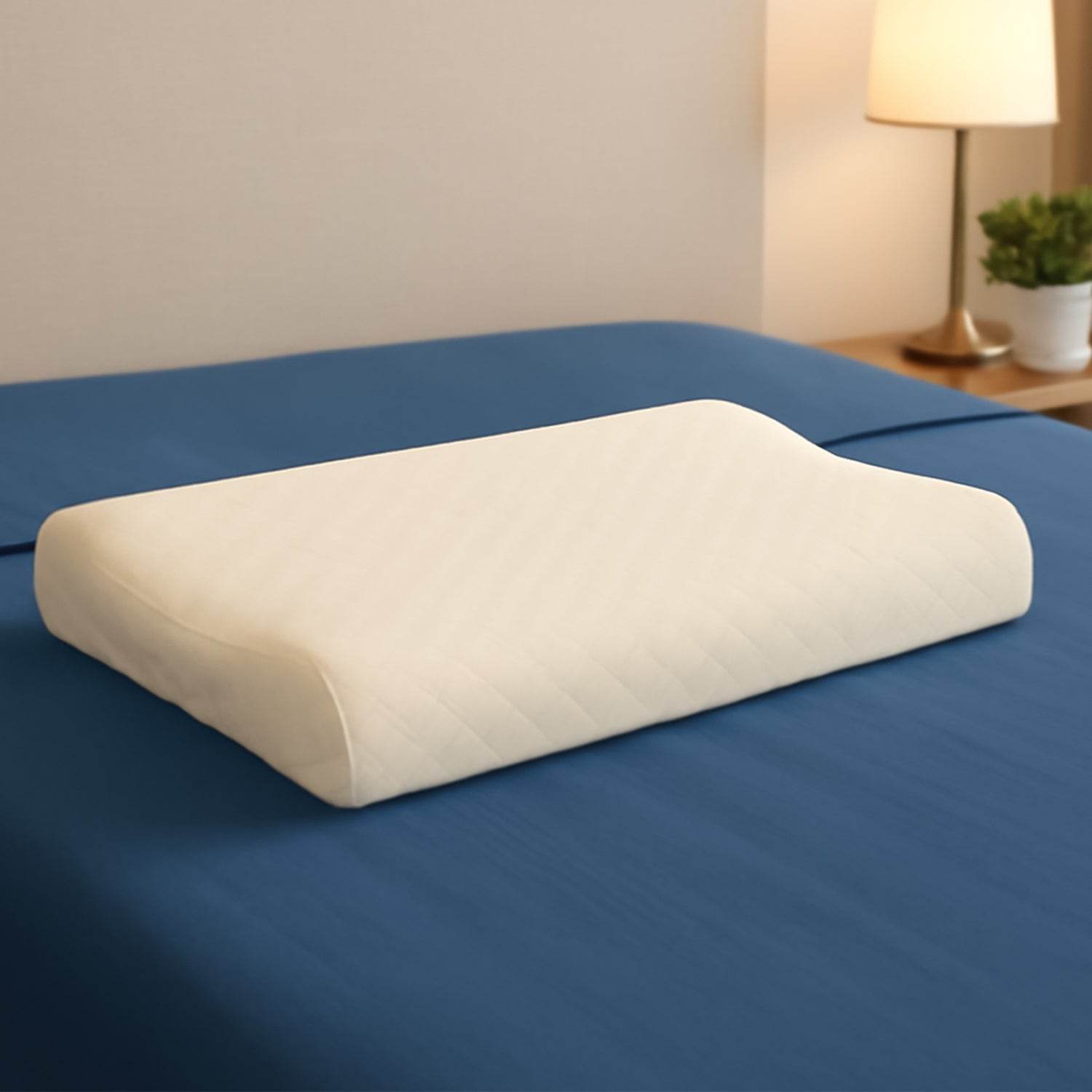 Premium Orthopedic Memory Foam Cervical Pillow (48x27cm 1 Pc) - 9XShoppy