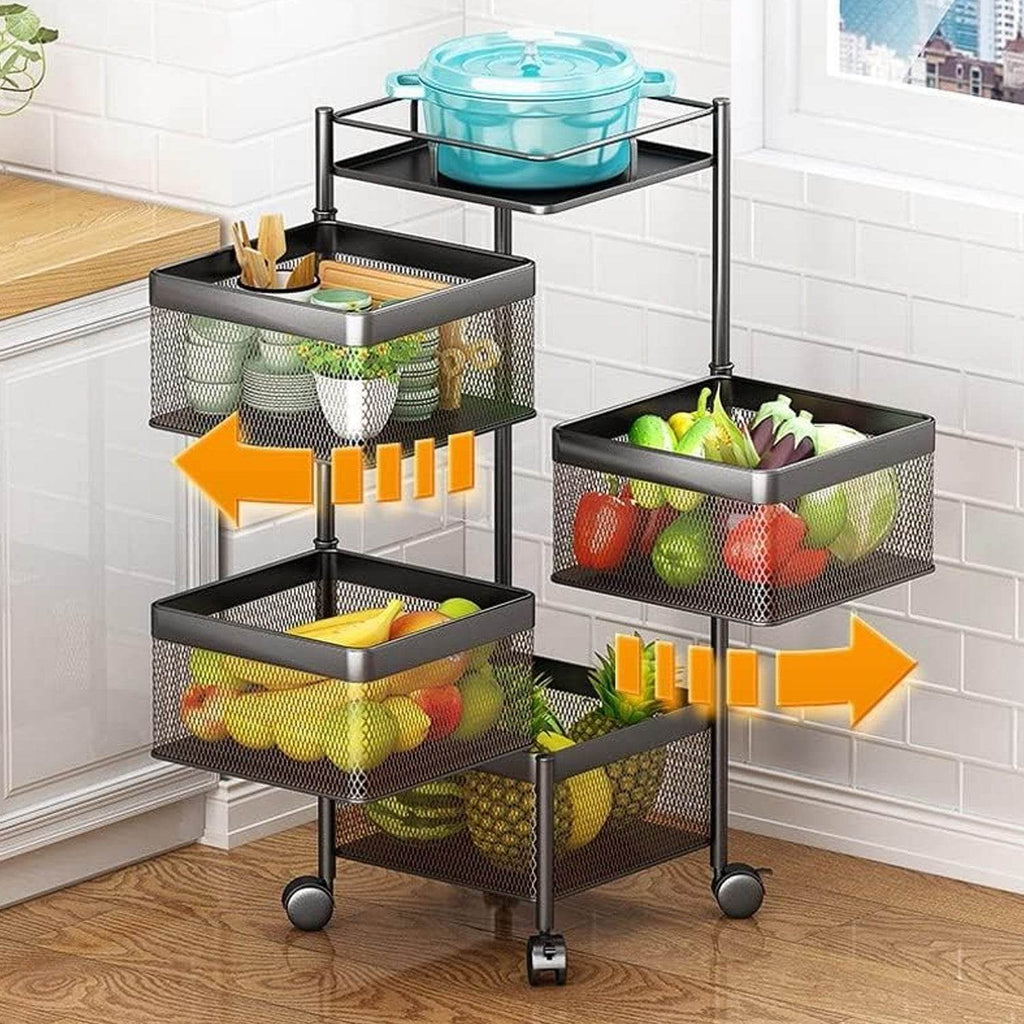 Metal High Quality Kitchen Trolley - 9XShoppy