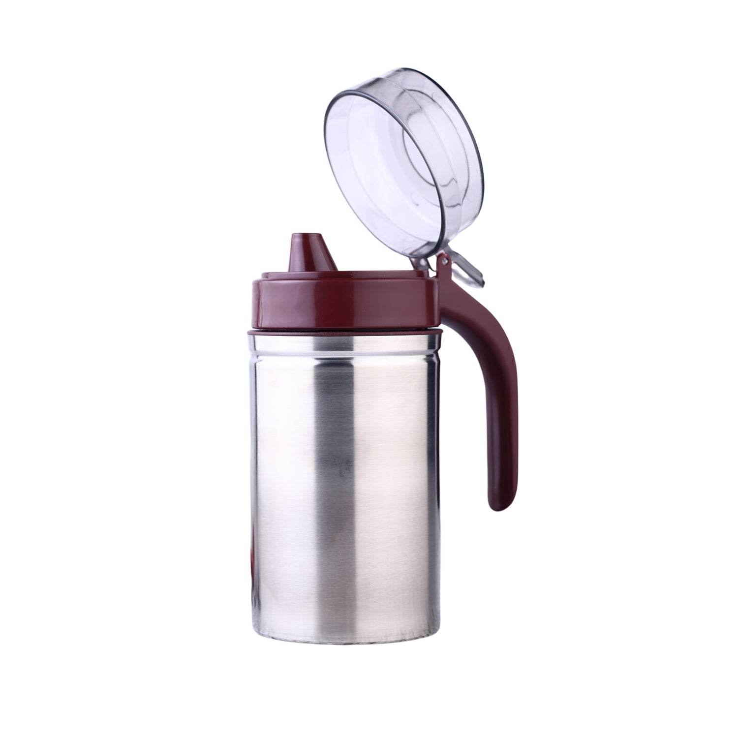 8126 Oil Dispenser Stainless Steel With Small Nozzle 500ml Oil Container. - 9XShoppy