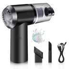 Vacuum Cleaner Dust Collection 2 In 1 Car Vacuum Cleaner 120w High-power Handheld Wireless Vacuum Cleaner - 9XShoppy