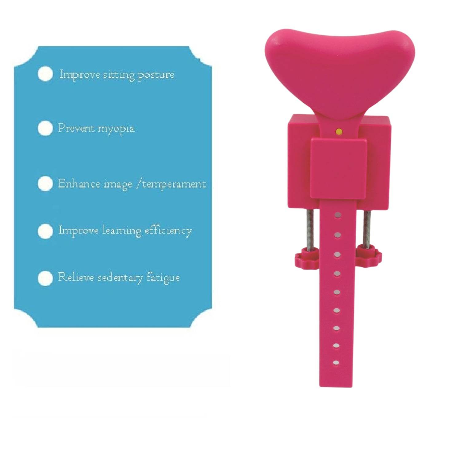 Student Sitting Posture Corrector Child Protector Kids Sitting Posture Corrector For Reading Writing Adjustable Sitting Support Brace Eye Protection School Gifts - 9XShoppy