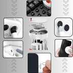 12908 Keyboard Cleaner Kit 20-in-1 Laptop Phone Screen Cleaning Kit Keyboard Cleaning Kit With Electronic Cleaning Brush Spray For Airpods Pro Ipad Iphone Pro Camera Computer Cleaning - 9XShoppy