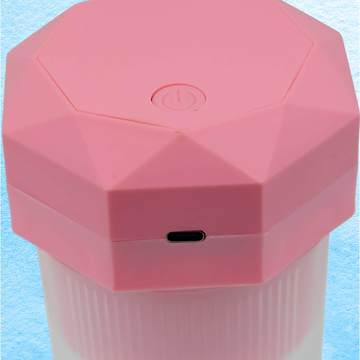 Portable Multifunctional Electric Juicer Cup Usb Juice Maker 6 Blade (350 Ml) - 9XShoppy