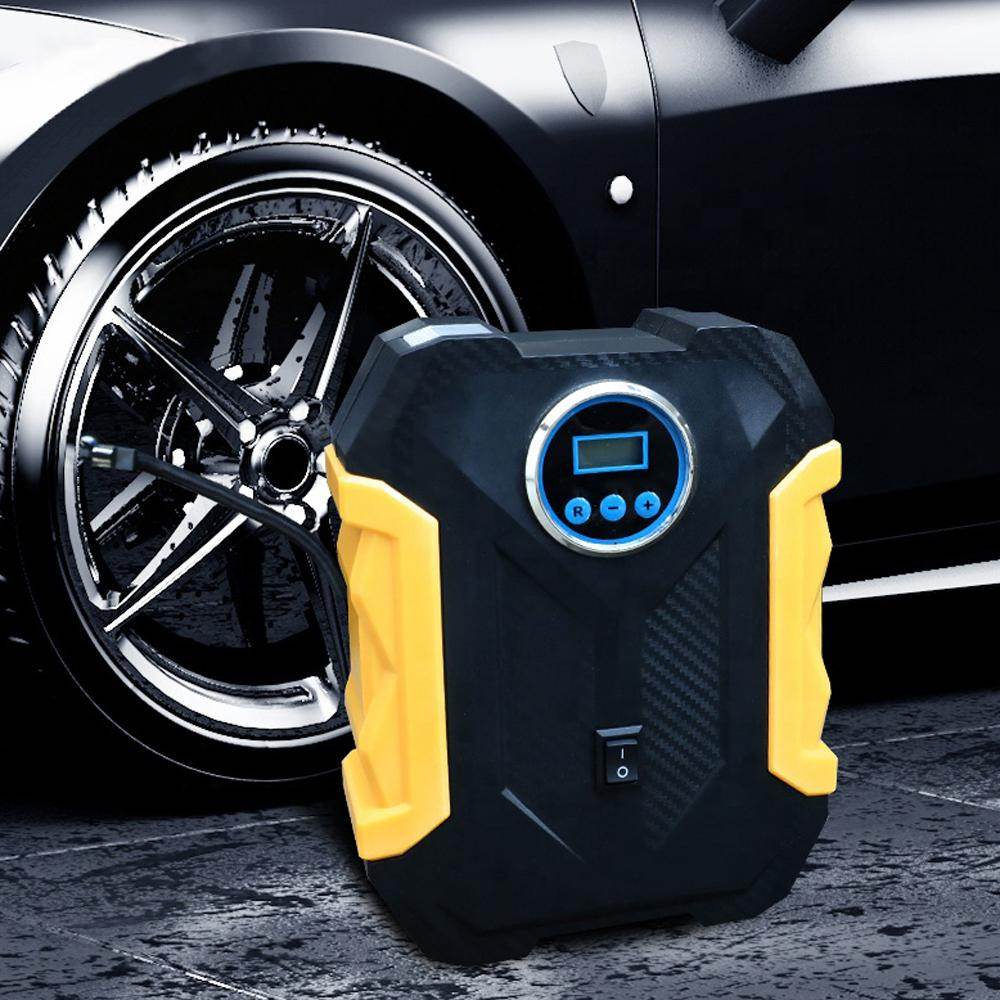 Portable Electric Car Air Compressor Pump For Car And Bike Tyre - 9XShoppy