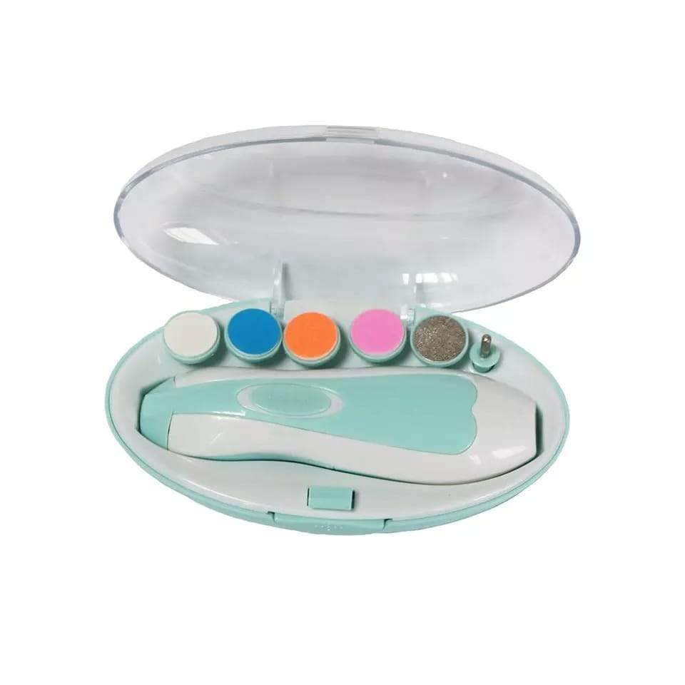 Electric Baby Nail Trimmer With Grinding Heads - 9XShoppy